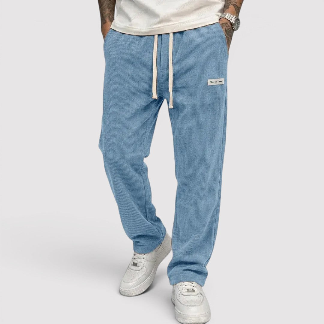 Enno™ | Weiche Hose mit gerippter Struktur