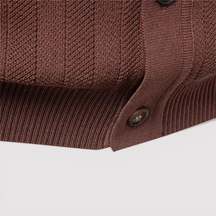 Zeno™ | Strickhemd mit Knopfleiste