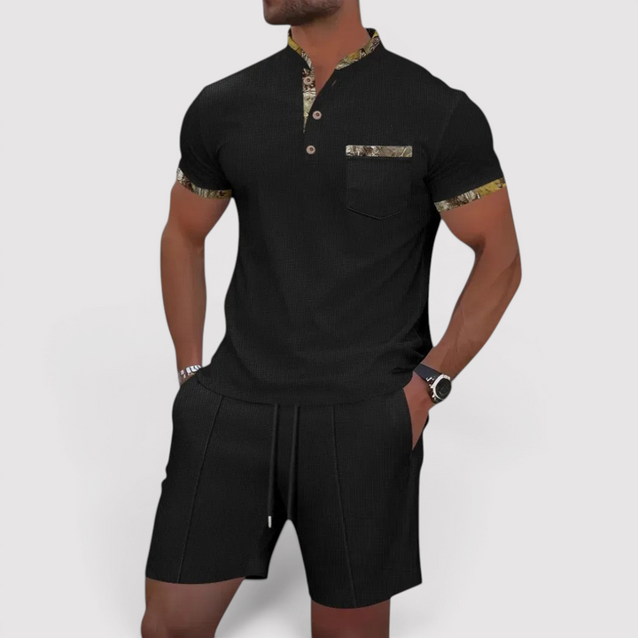 Frithjof™ | Leichtes Polo-Shorts-Set