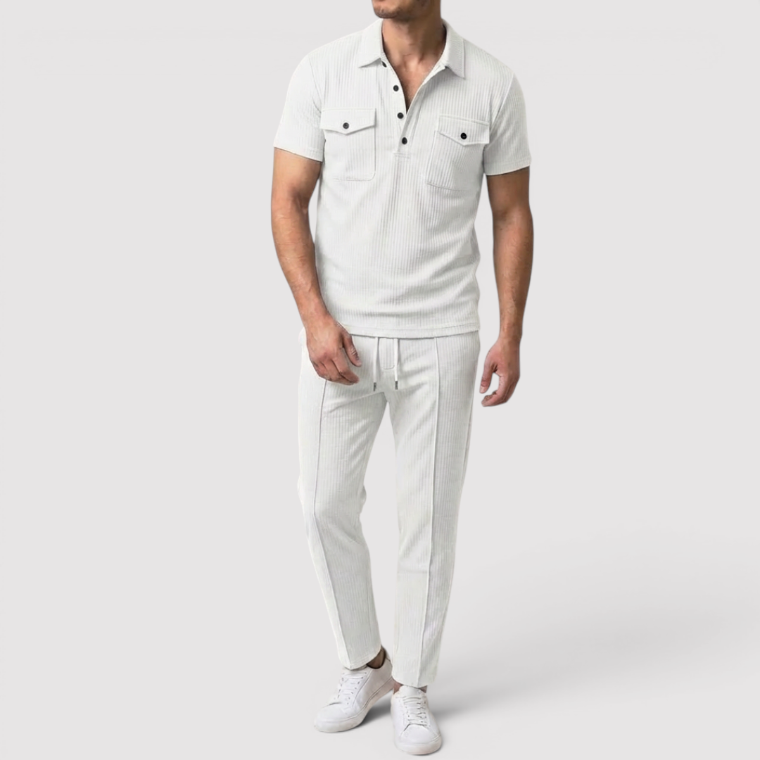 Raphael™ | Legeres Shirt & Shorts Set