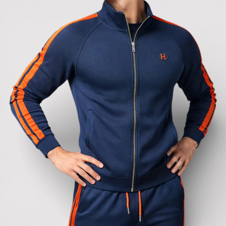 Adalbert™ | Eleganter Trainingsanzug mit Reißverschlusstaschen