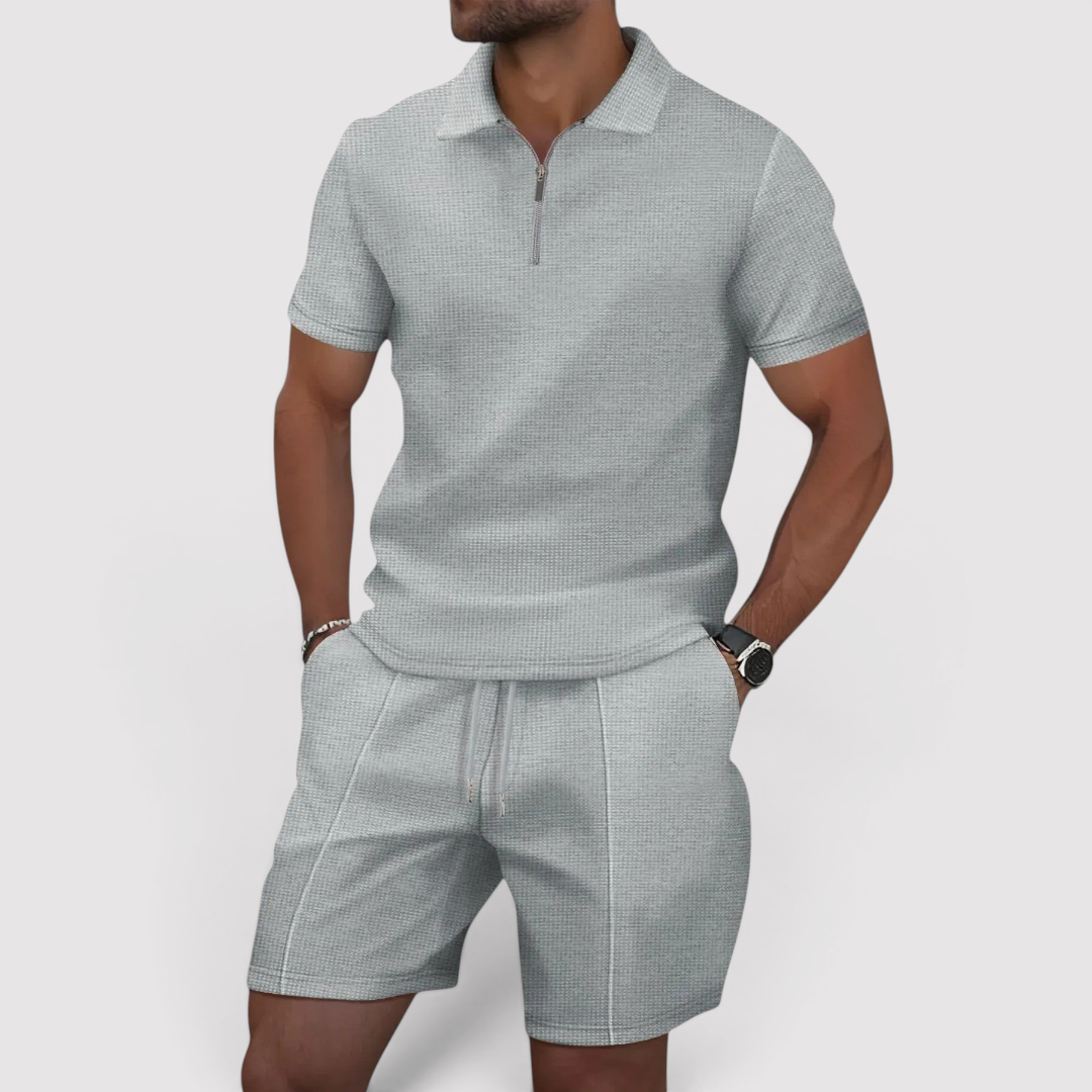 Frithjof™ | Leichtes Polo-Shorts-Set