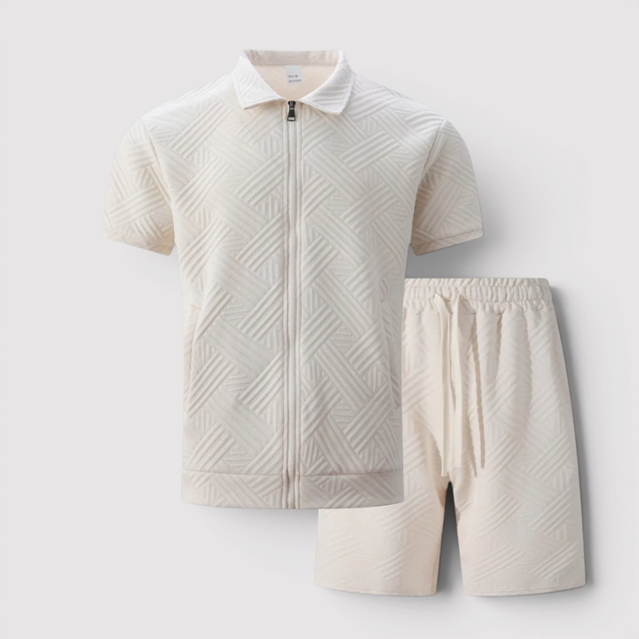 Gabriel™ | Zip-Shirt & Shorts Set