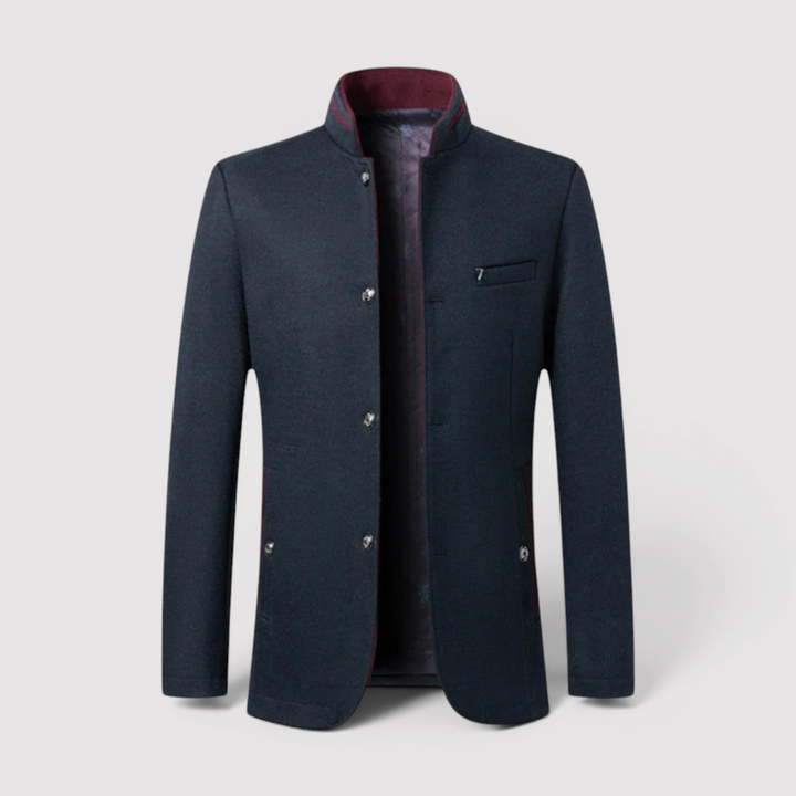 Bruno™ | Blazer mit Stehkragen und klaren Linien