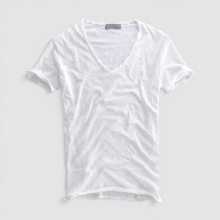 Niels™ | T-Shirt mit V-Ausschnitt