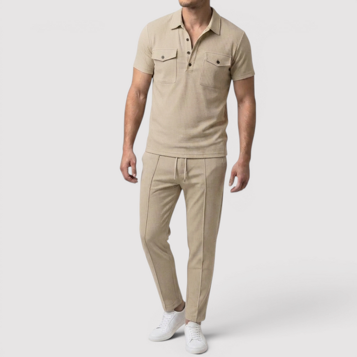 Raphael™ | Legeres Shirt & Shorts Set