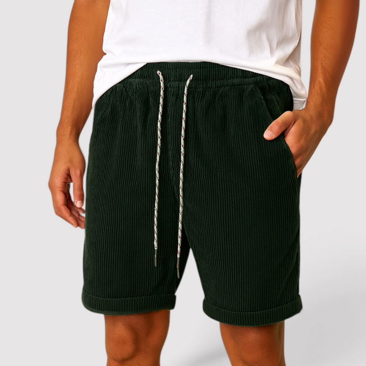 Ferdinand™ | Fein gerippte Shorts mit Tunnelzug