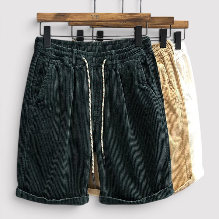 Ferdinand™ | Fein gerippte Shorts mit Tunnelzug