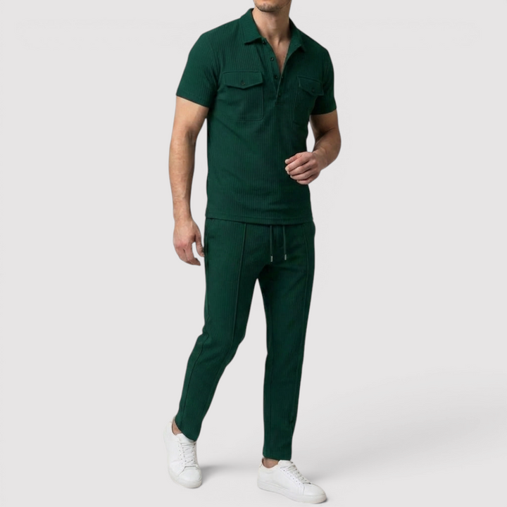 Raphael™ | Legeres Shirt & Shorts Set