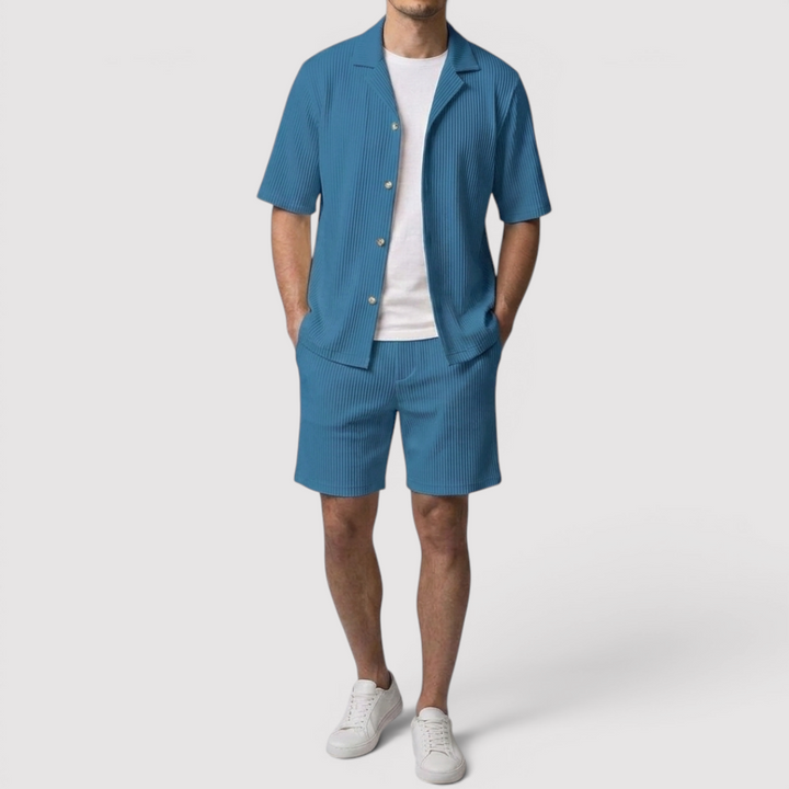Emilian™ | Leichtes Shirt & Shorts Set