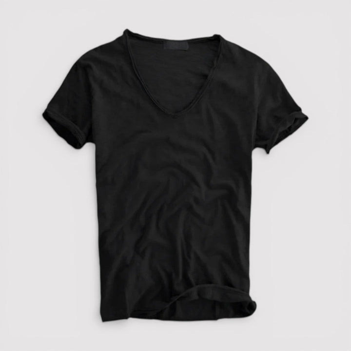 Niels™ | T-Shirt mit V-Ausschnitt