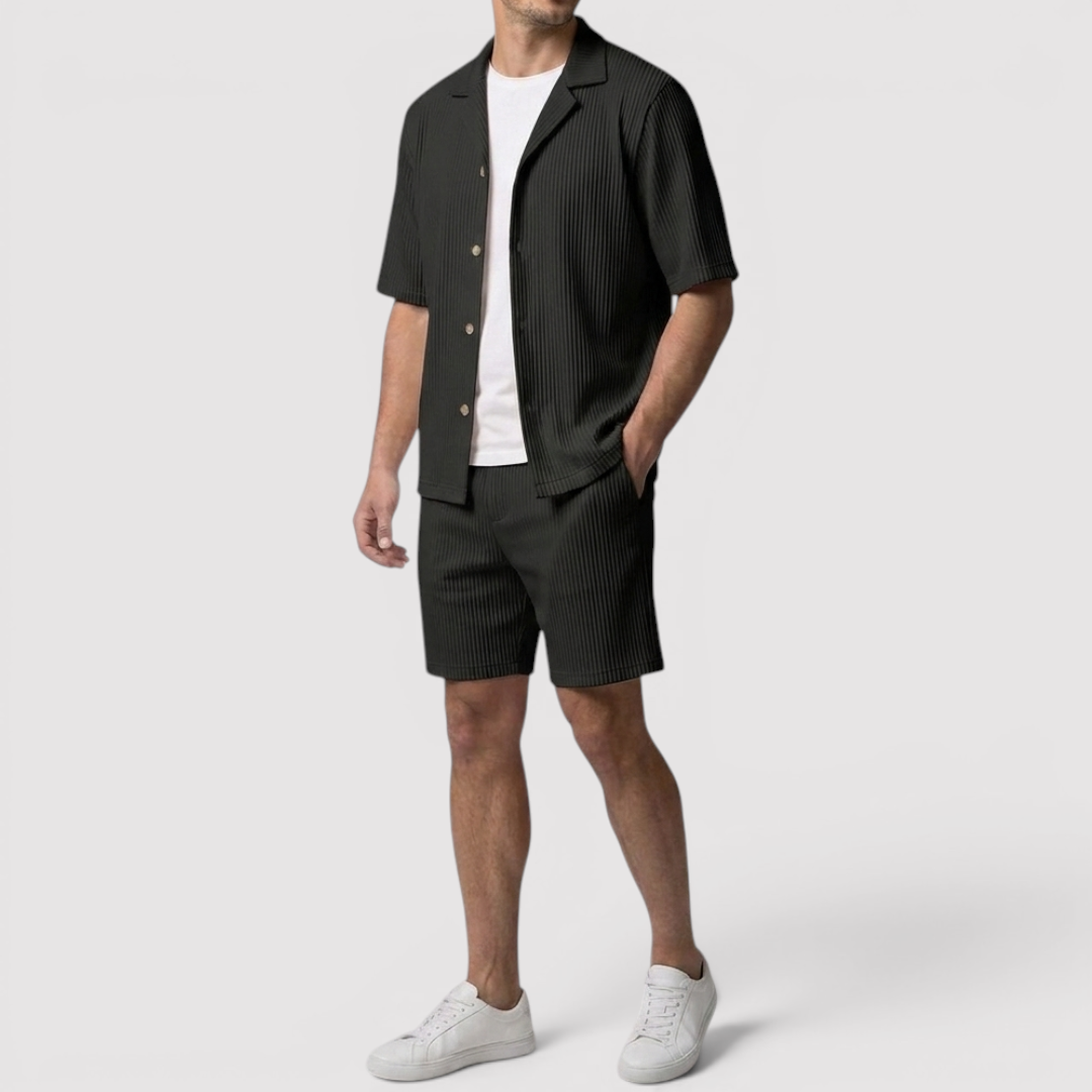 Emilian™ | Leichtes Shirt & Shorts Set