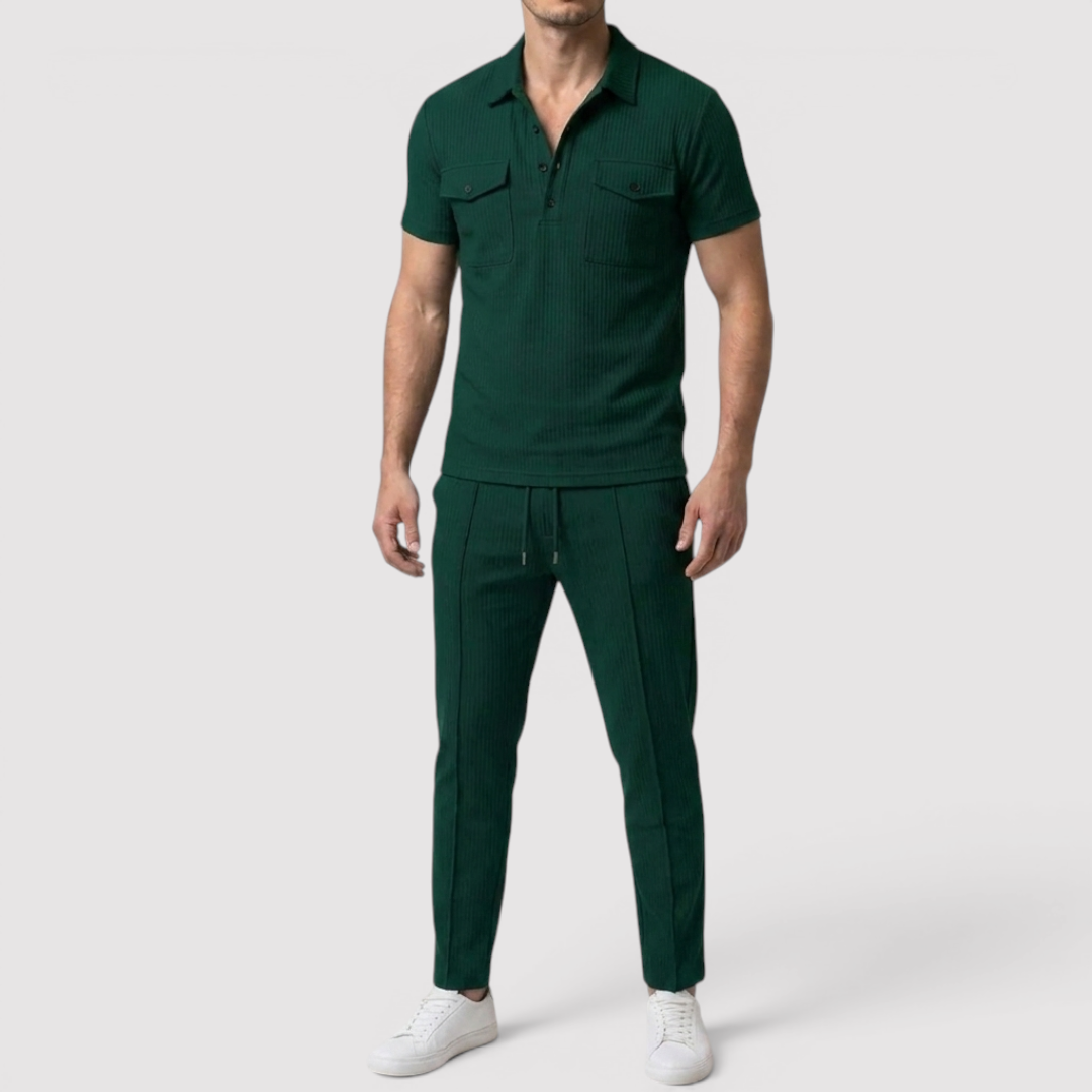 Raphael™ | Legeres Shirt & Shorts Set
