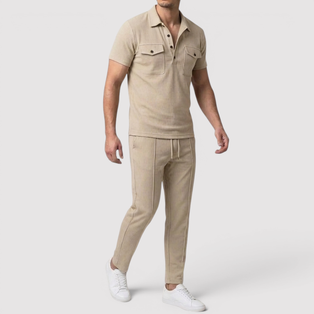 Raphael™ | Legeres Shirt & Shorts Set
