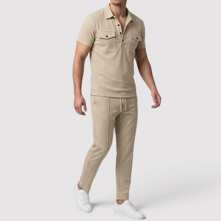 Raphael™ | Legeres Shirt & Shorts Set