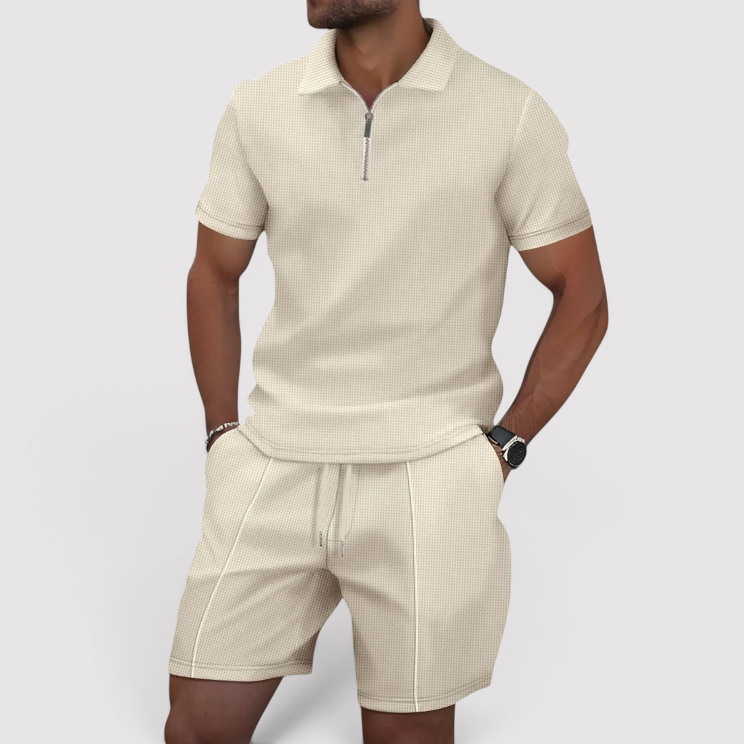 Frithjof™ | Leichtes Polo-Shorts-Set