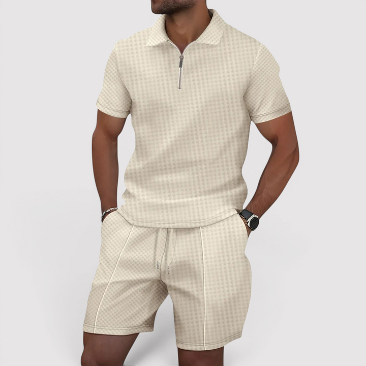 Frithjof™ | Leichtes Polo-Shorts-Set
