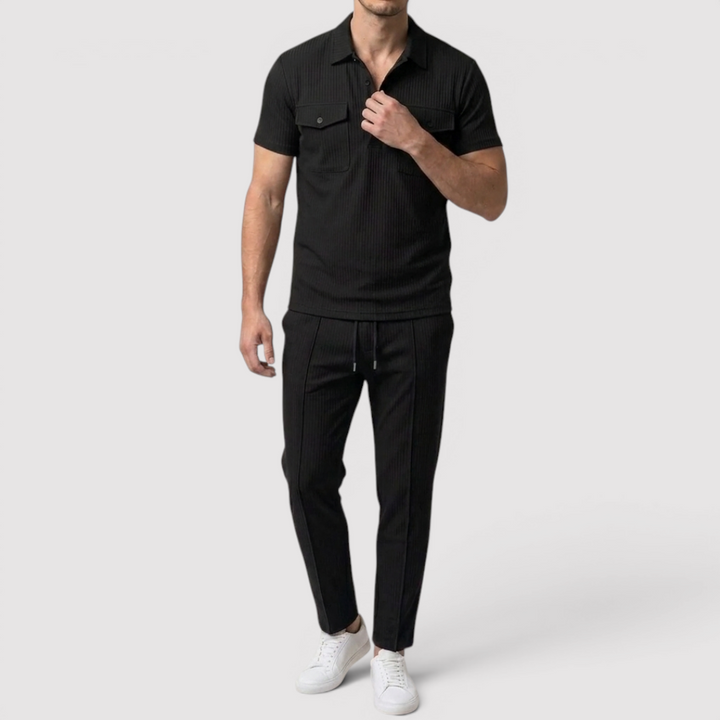 Raphael™ | Legeres Shirt & Shorts Set