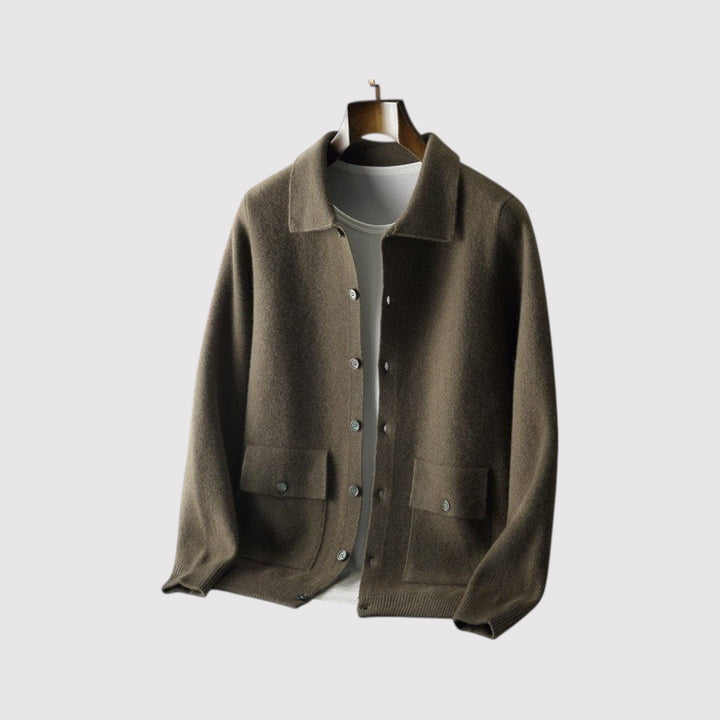Leon™ | Knopfcardigan mit ruhigem Design