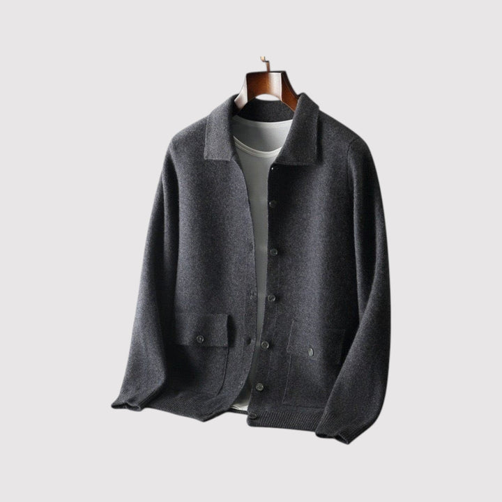 Leon™ | Knopfcardigan mit ruhigem Design