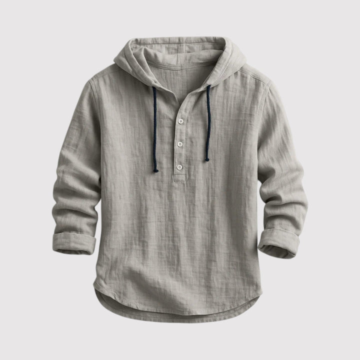 Sebastian™ | Leichtes Kapuzenshirt mit Zugband