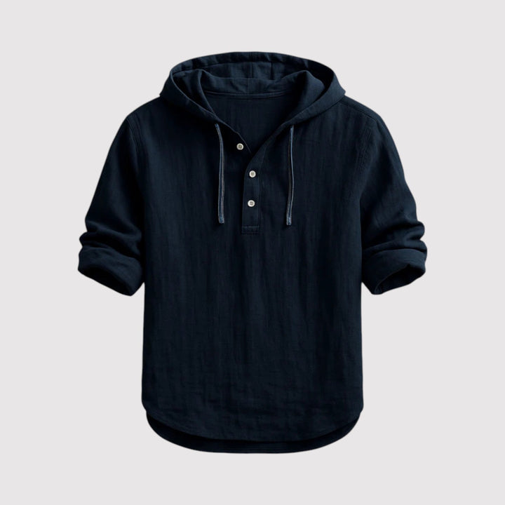 Sebastian™ | Leichtes Kapuzenshirt mit Zugband