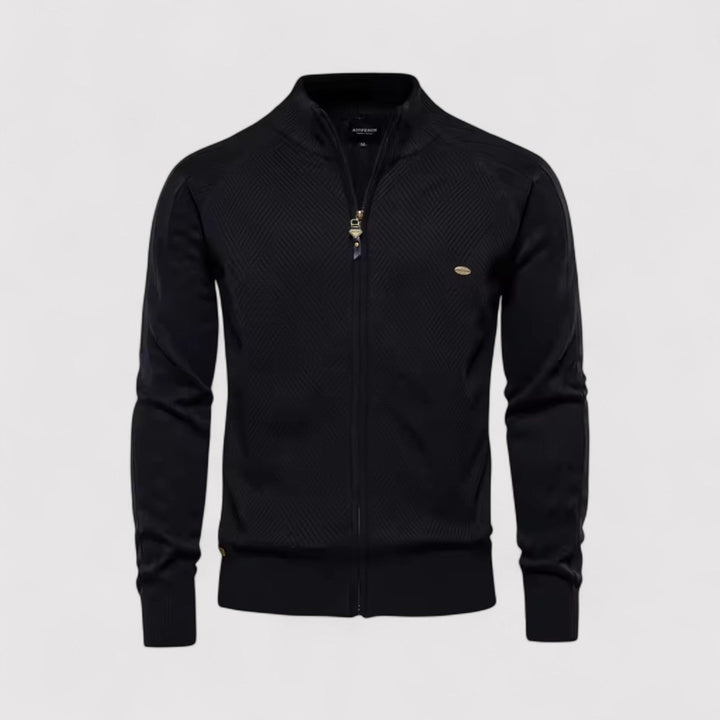 Achim™ | Strickjacke mit durchgehendem Reißverschluss