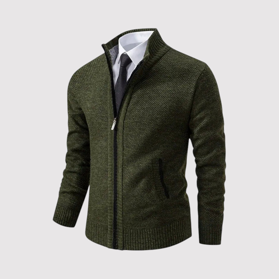 Alexander™ | Strickpullover mit Reißverschluss