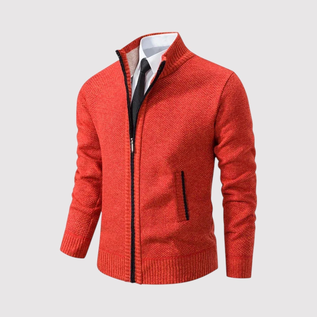 Alexander™ | Strickpullover mit Reißverschluss