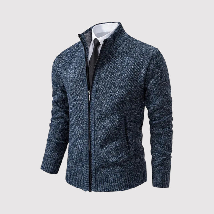 Alexander™ | Strickpullover mit Reißverschluss