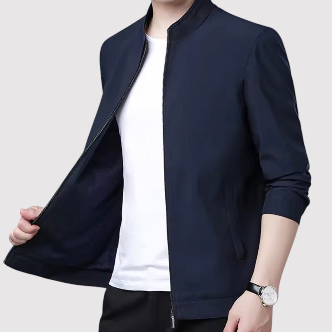 Ortwin™ | Taillierte Casual-Jacke mit Reißverschluss