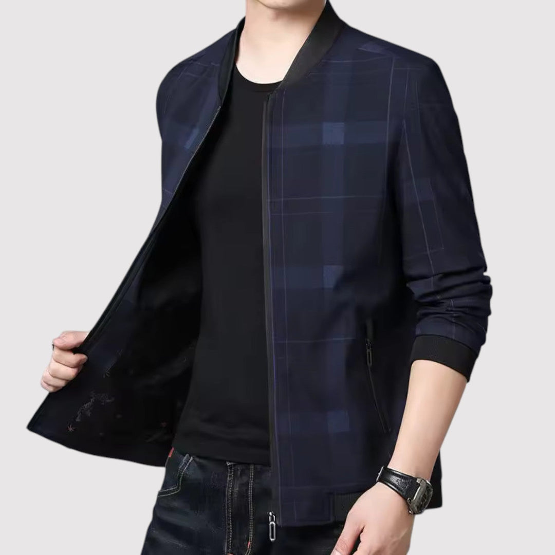 Ortwin™ | Taillierte Casual-Jacke mit Reißverschluss