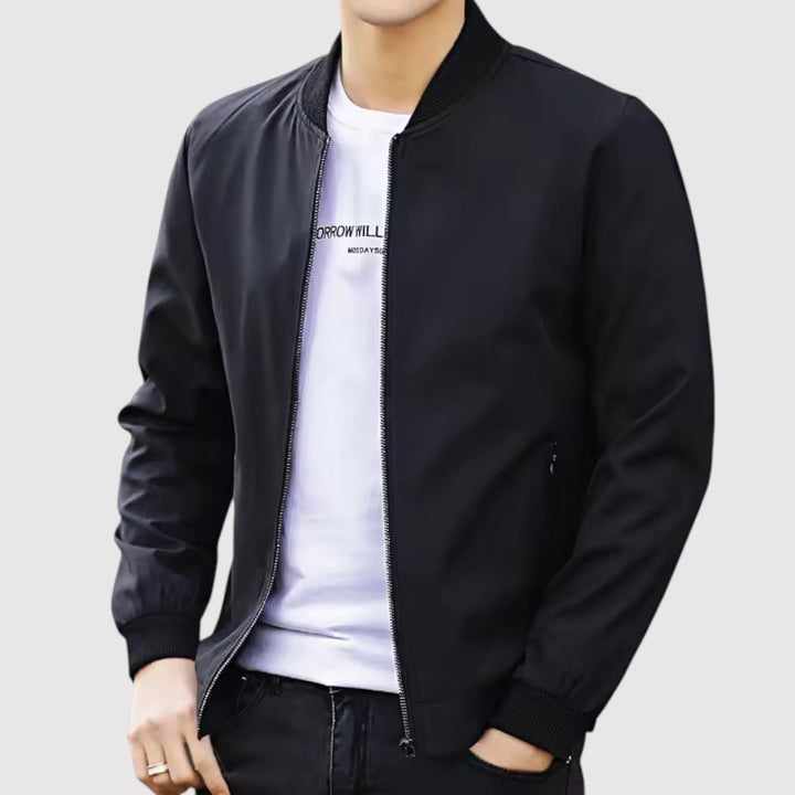 Ortwin™ | Taillierte Casual-Jacke mit Reißverschluss
