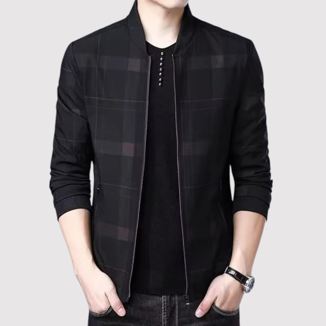 Ortwin™ | Taillierte Casual-Jacke mit Reißverschluss