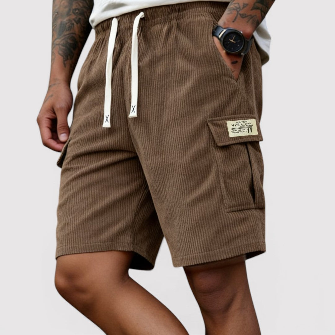 Leo™ | Rippstrick-Shorts mit Zugband