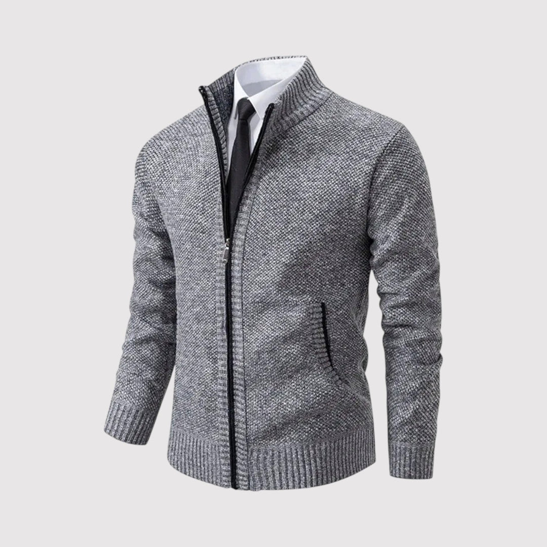 Alexander™ | Strickpullover mit Reißverschluss