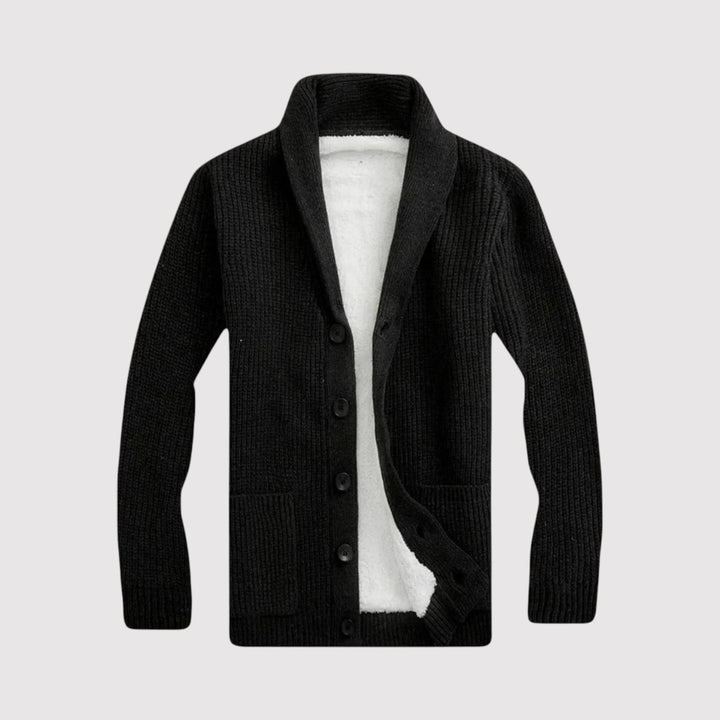 Anselm™ | Strickjacke mit Schalkragen