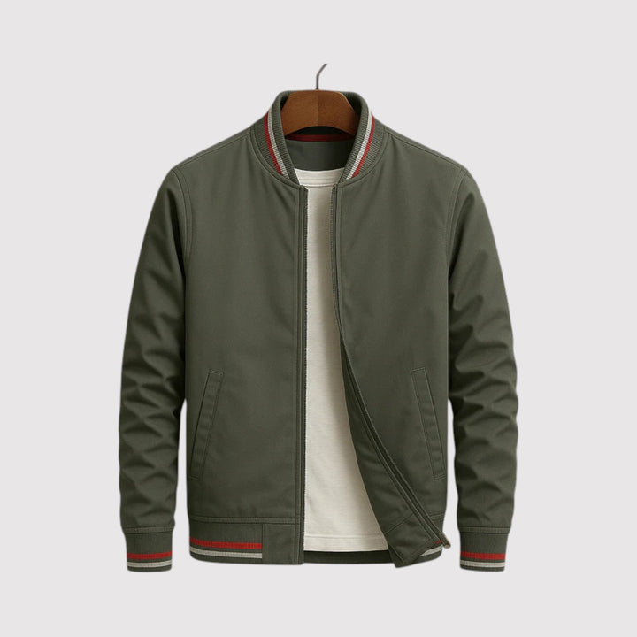David™ | Bomberjacke mit Streifenbesatz