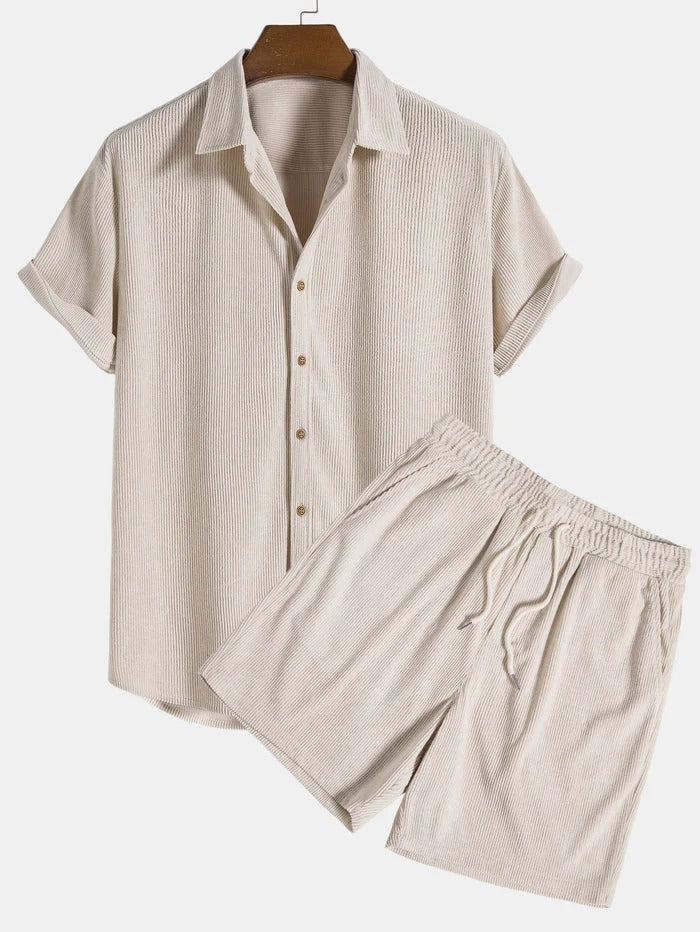 Luis™ | Mediterranes Sommer-Set Hemd & Hose