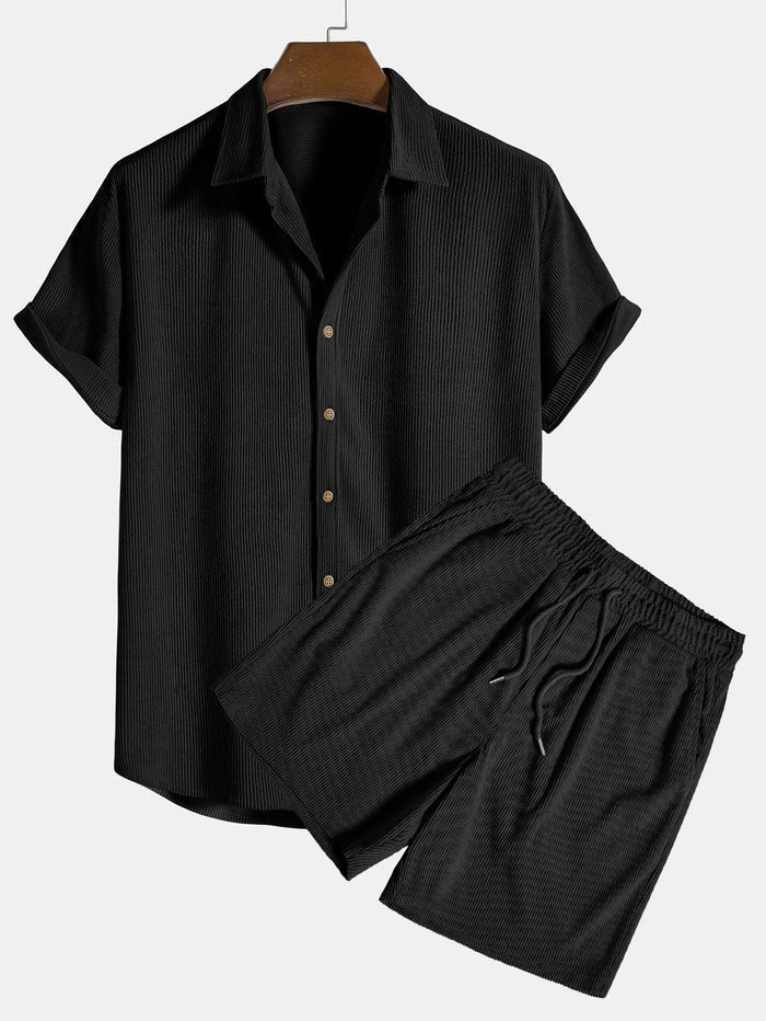 Luis™ | Mediterranes Sommer-Set Hemd & Hose