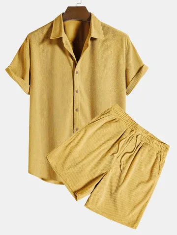 Luis™ | Mediterranes Sommer-Set Hemd & Hose