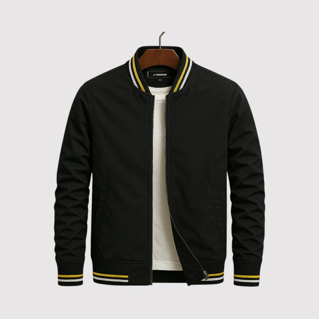 David™ | Bomberjacke mit Streifenbesatz
