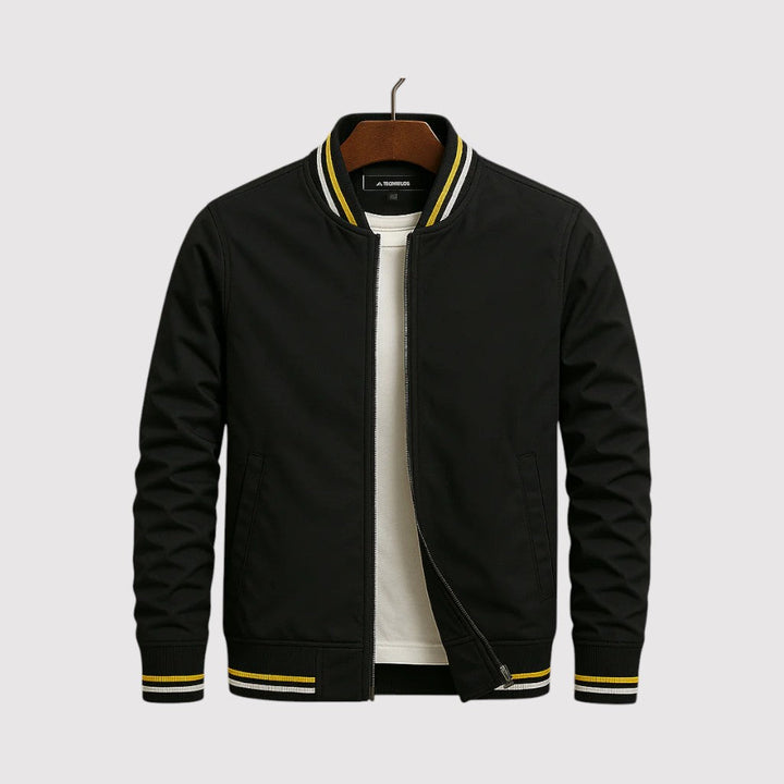 David™ | Bomberjacke mit Streifenbesatz
