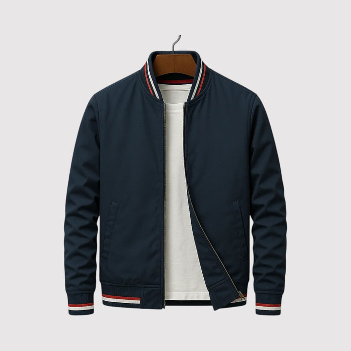 David™ | Bomberjacke mit Streifenbesatz