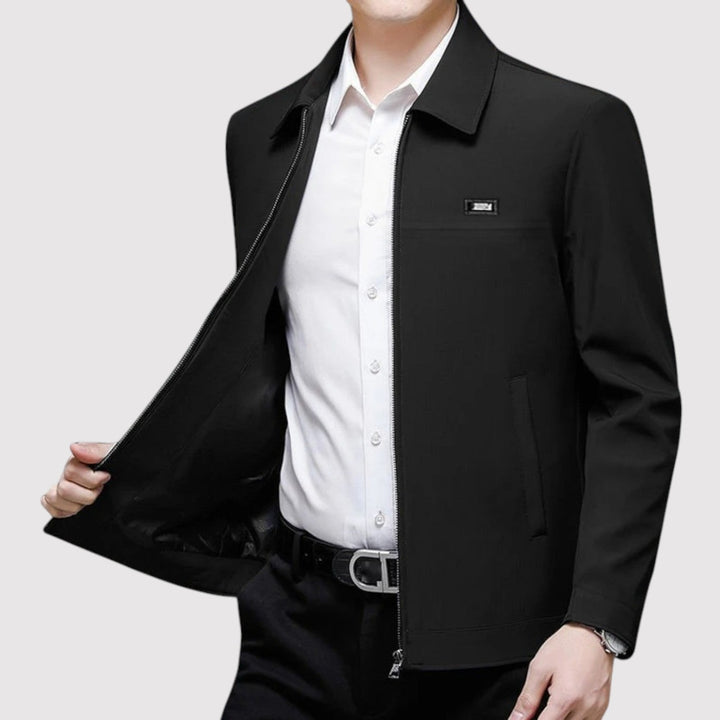 Ortwin™ | Taillierte Casual-Jacke mit Reißverschluss