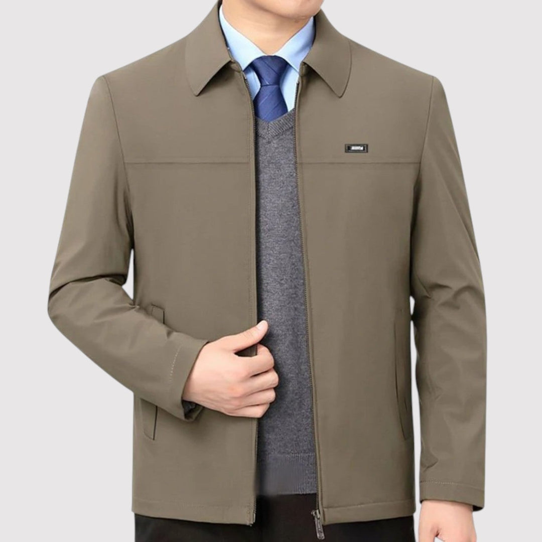 Ortwin™ | Taillierte Casual-Jacke mit Reißverschluss