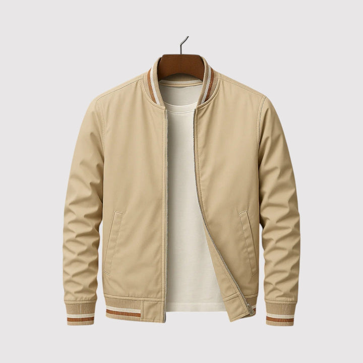 David™ | Bomberjacke mit Streifenbesatz