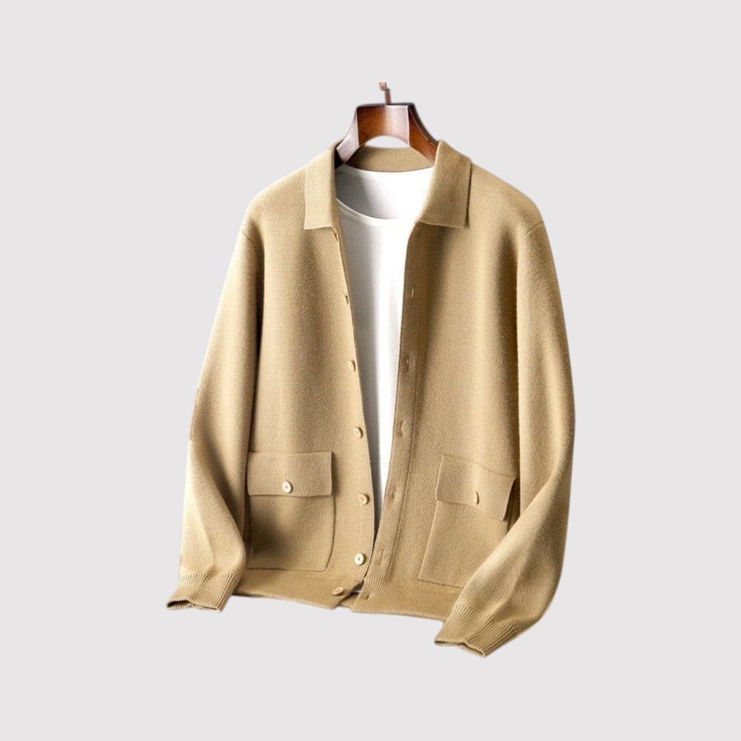 Leon™ | Knopfcardigan mit ruhigem Design
