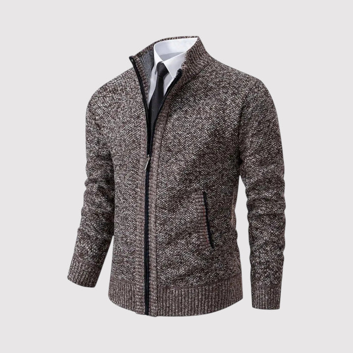 Alexander™ | Strickpullover mit Reißverschluss