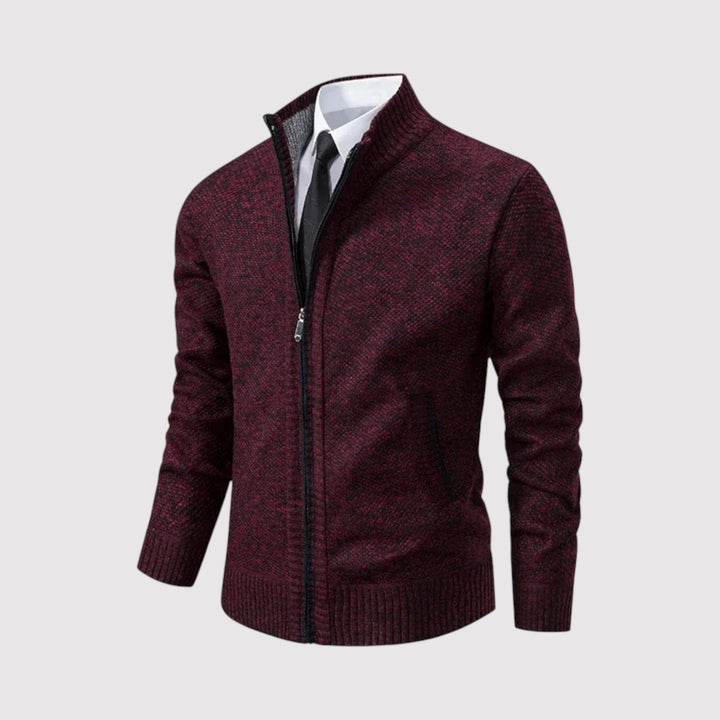 Alexander™ | Strickpullover mit Reißverschluss